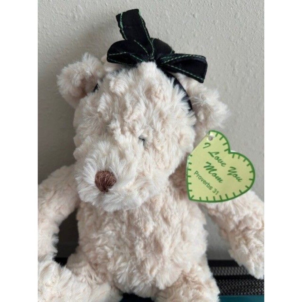 I Love You Mom Fiesta Toy Bear NWT Proverbs 31